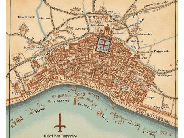 Mappa della sede di Pergamena Guida a Firenze